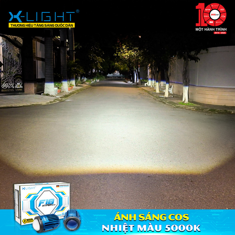 BI GẦM X-LIGHT F10 HYPER 2.0